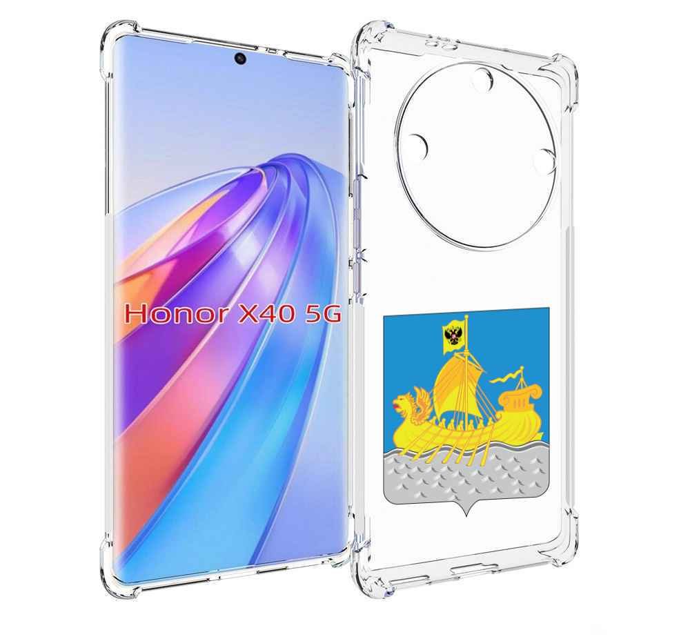 

Чехол MyPads герб-косромская-область для Honor X40, Прозрачный, Tocco