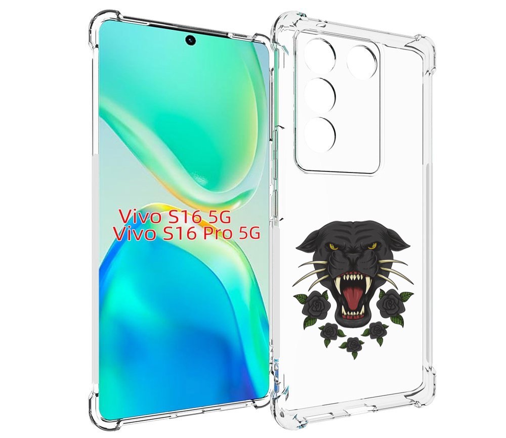 

Чехол MyPads Пантера для Vivo S16 5G/S16 Pro 5G/V27/V27 Pro, Tocco