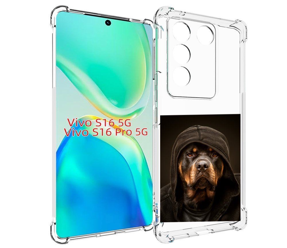 

Чехол MyPads Пес-барбос для Vivo S16 5G/S16 Pro 5G/V27/V27 Pro, Tocco