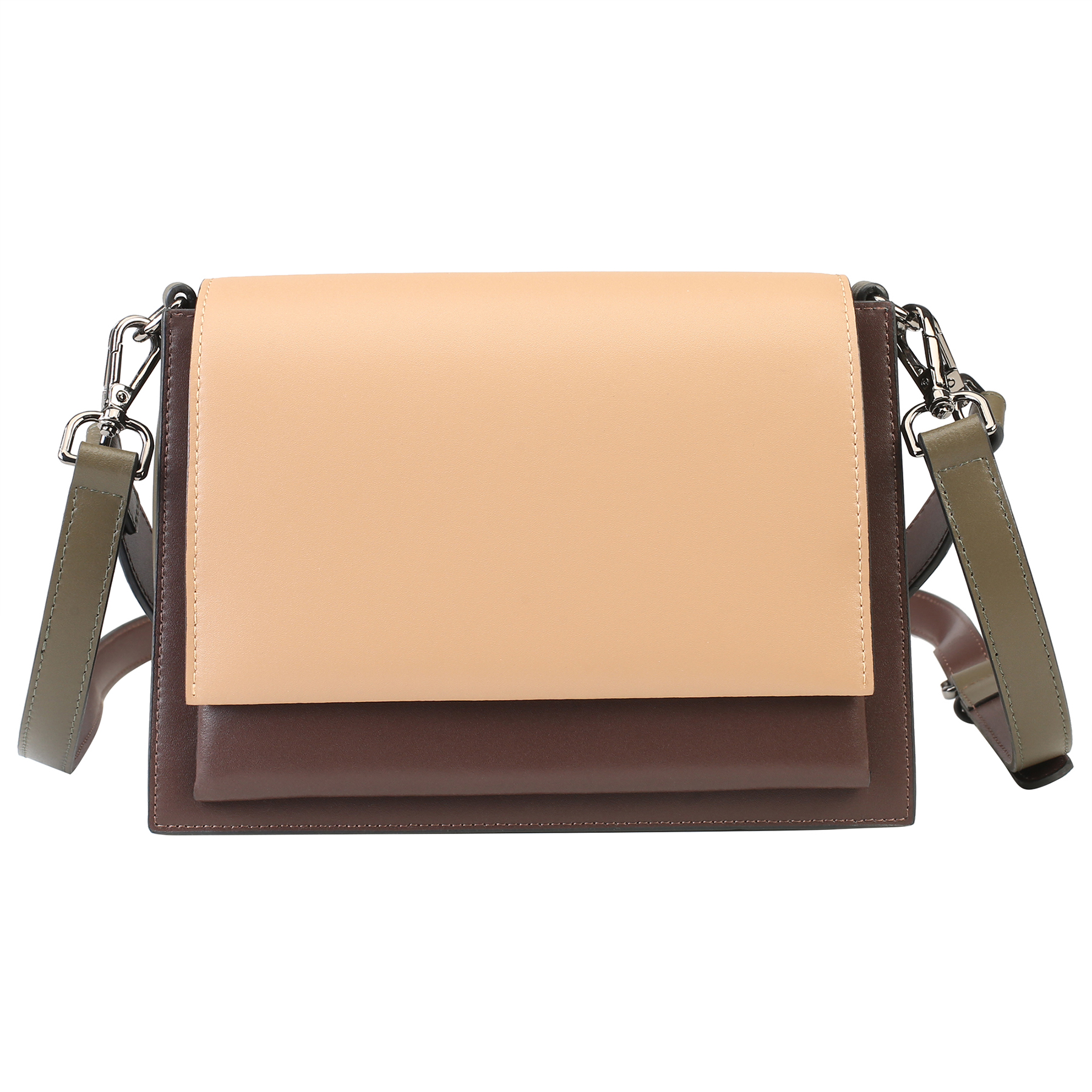 

Сумка женская Ekonika EN30469-1, chocolate-khaki, EN30469-1