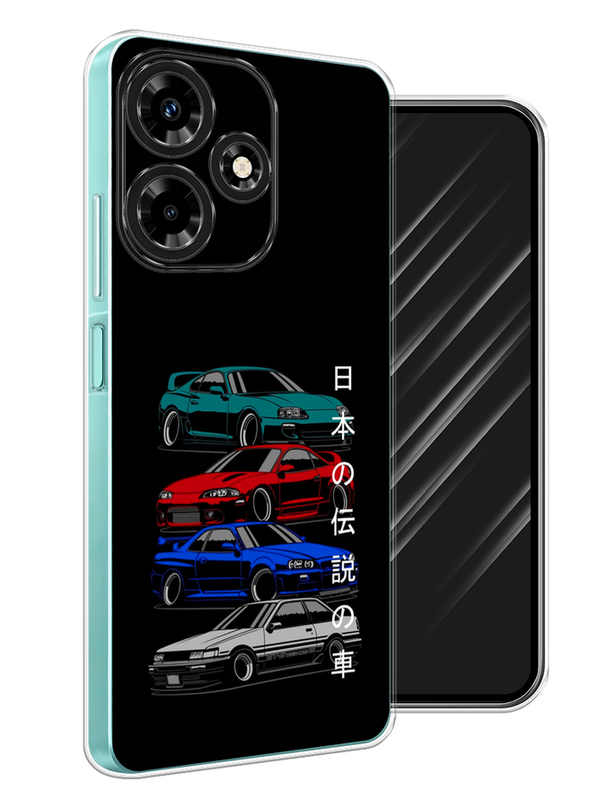 

Чехол Awog на Infinix Hot 30 "JDM Legend cars", Зеленый;красный;синий, 3104050-5