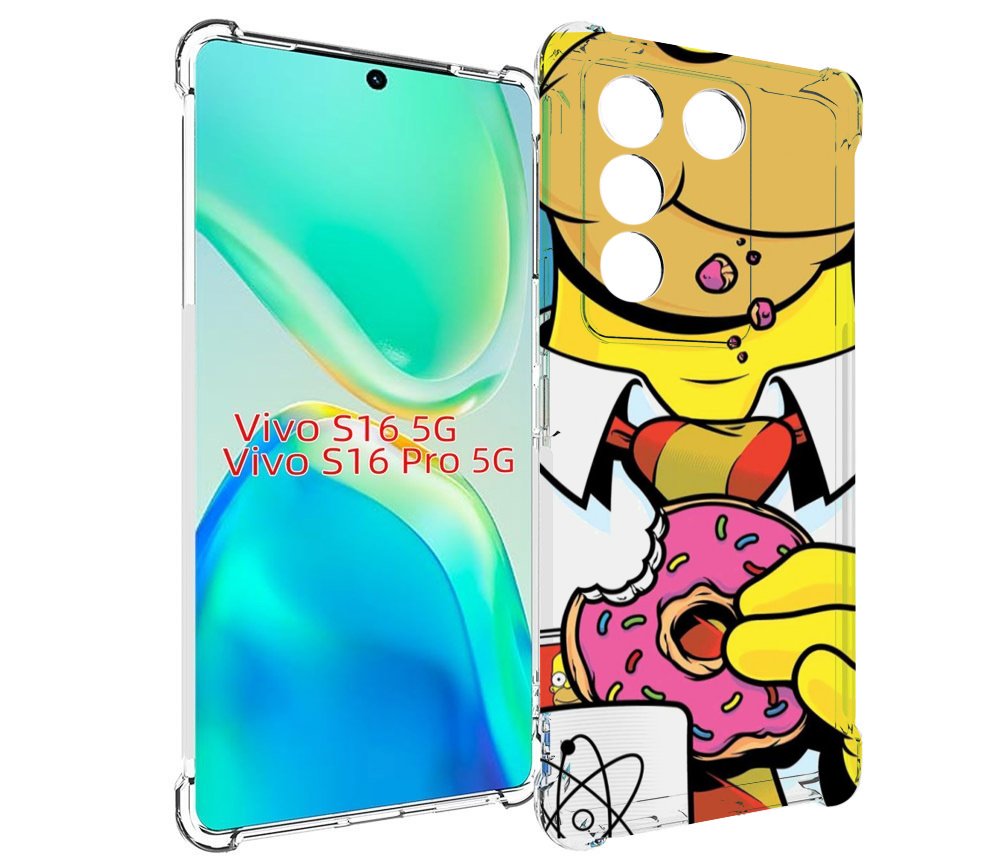 

Чехол MyPads Пончик для Vivo S16 5G/S16 Pro 5G/V27/V27 Pro, Tocco
