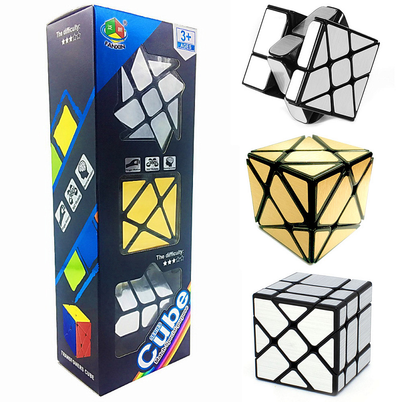 Набор зеркальных головоломок Cube 3 шт.
