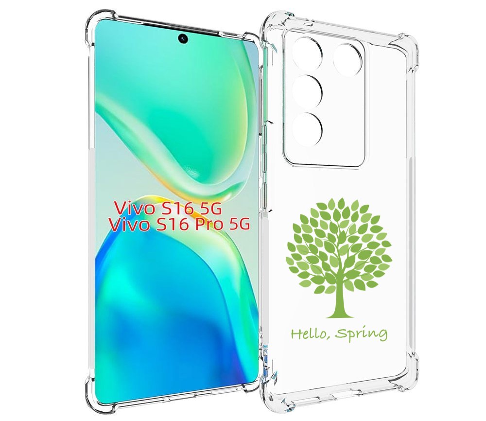 

Чехол MyPads Привет-весна для Vivo S16 5G/S16 Pro 5G/V27/V27 Pro, Tocco