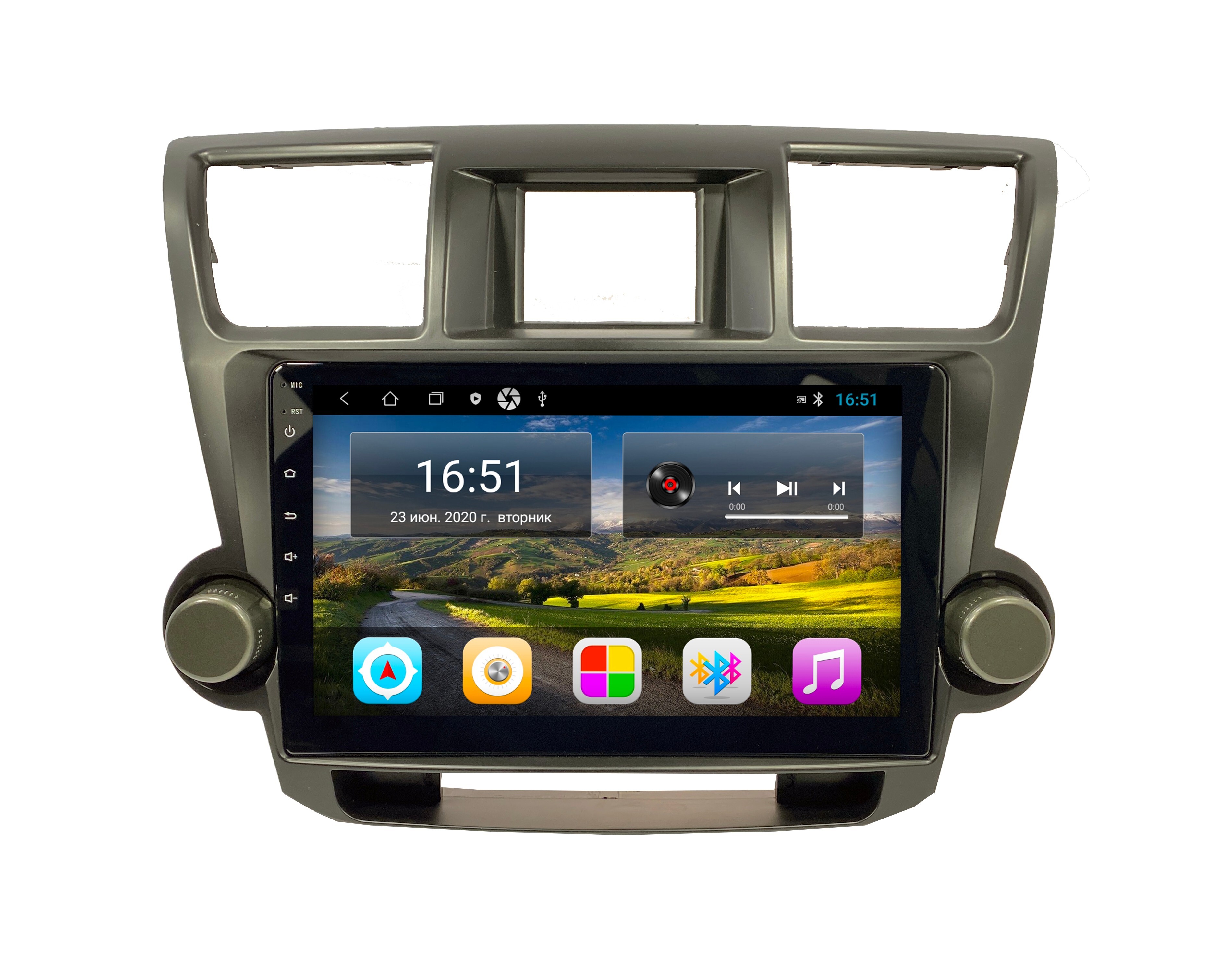 Штатная автомагнитола Zenith Toyota Highlander 2008-2014 Android 12 232GB Мультируль 1960900₽