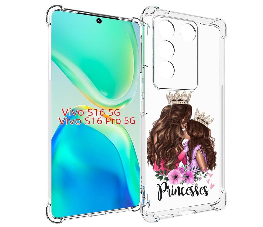 

Чехол MyPads Принцессы женский для Vivo S16 5G/S16 Pro 5G/V27/V27 Pro, Tocco