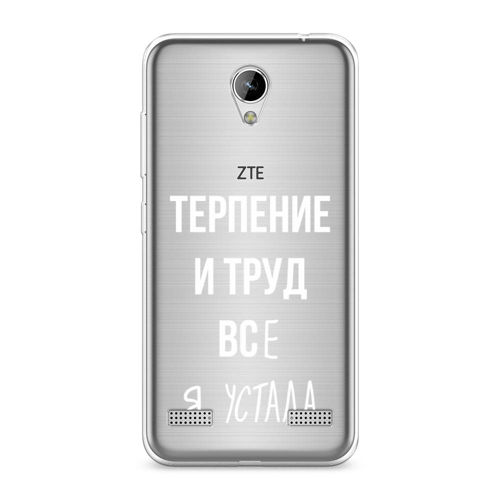 

Чехол Awog на ZTE Blade A520 / ЗТЕ Блэйд A520 "Все я устала", 132050-6