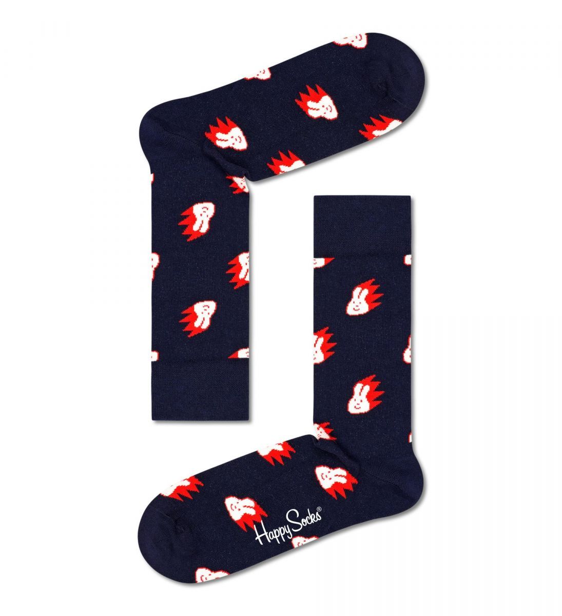 

Носки унисекс Happy Socks BUN01 черные 29, Черный, BUN01
