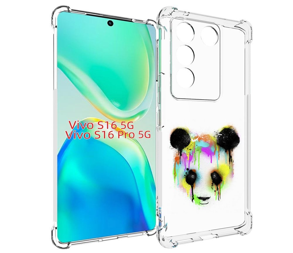 

Чехол MyPads Радужная панда для Vivo S16 5G/S16 Pro 5G/V27/V27 Pro, Tocco