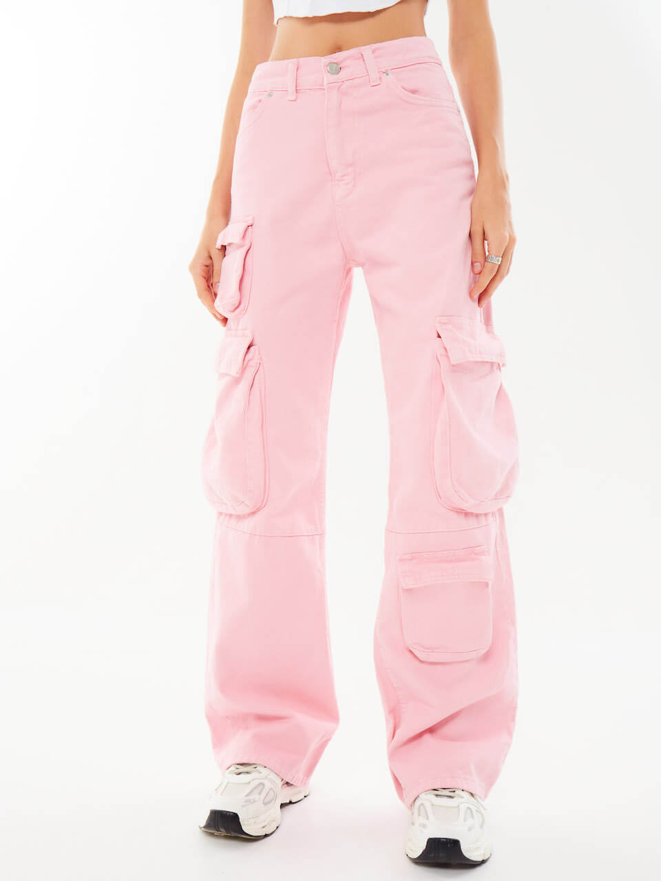 

Джинсы женские Feelz Cargo 01 розовые 26, Розовый, Cargo 01