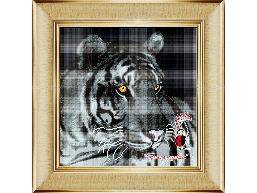 

Рисунок на ткани «Тигр»