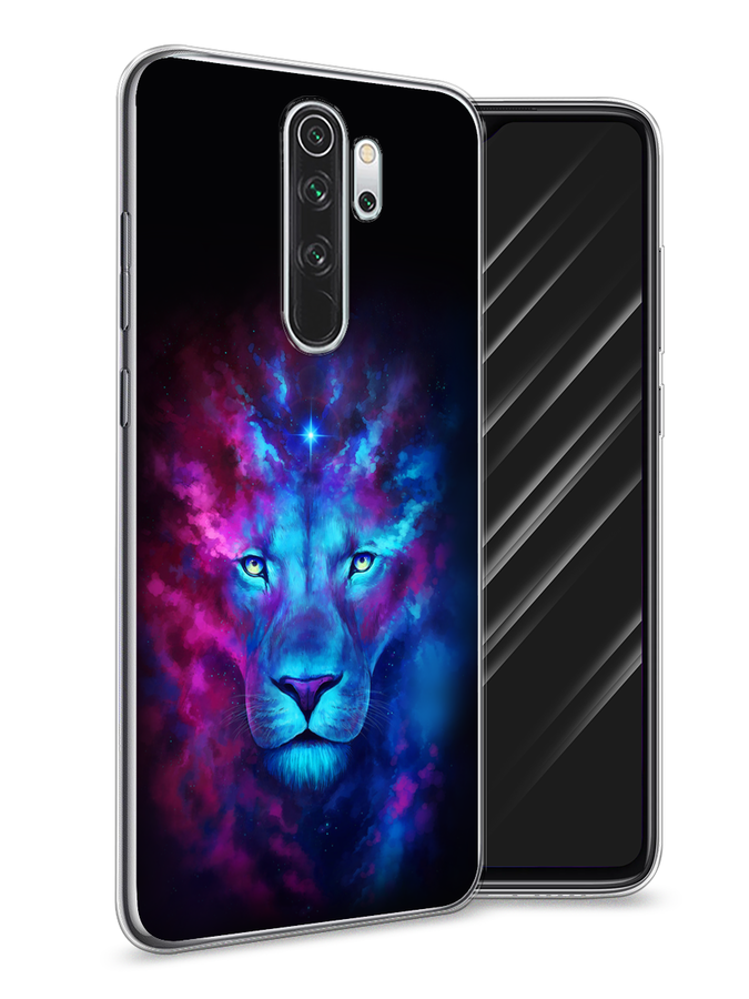 

Чехол Awog на Xiaomi Redmi Note 8 Pro "Космический лев", Разноцветный, 36650-1