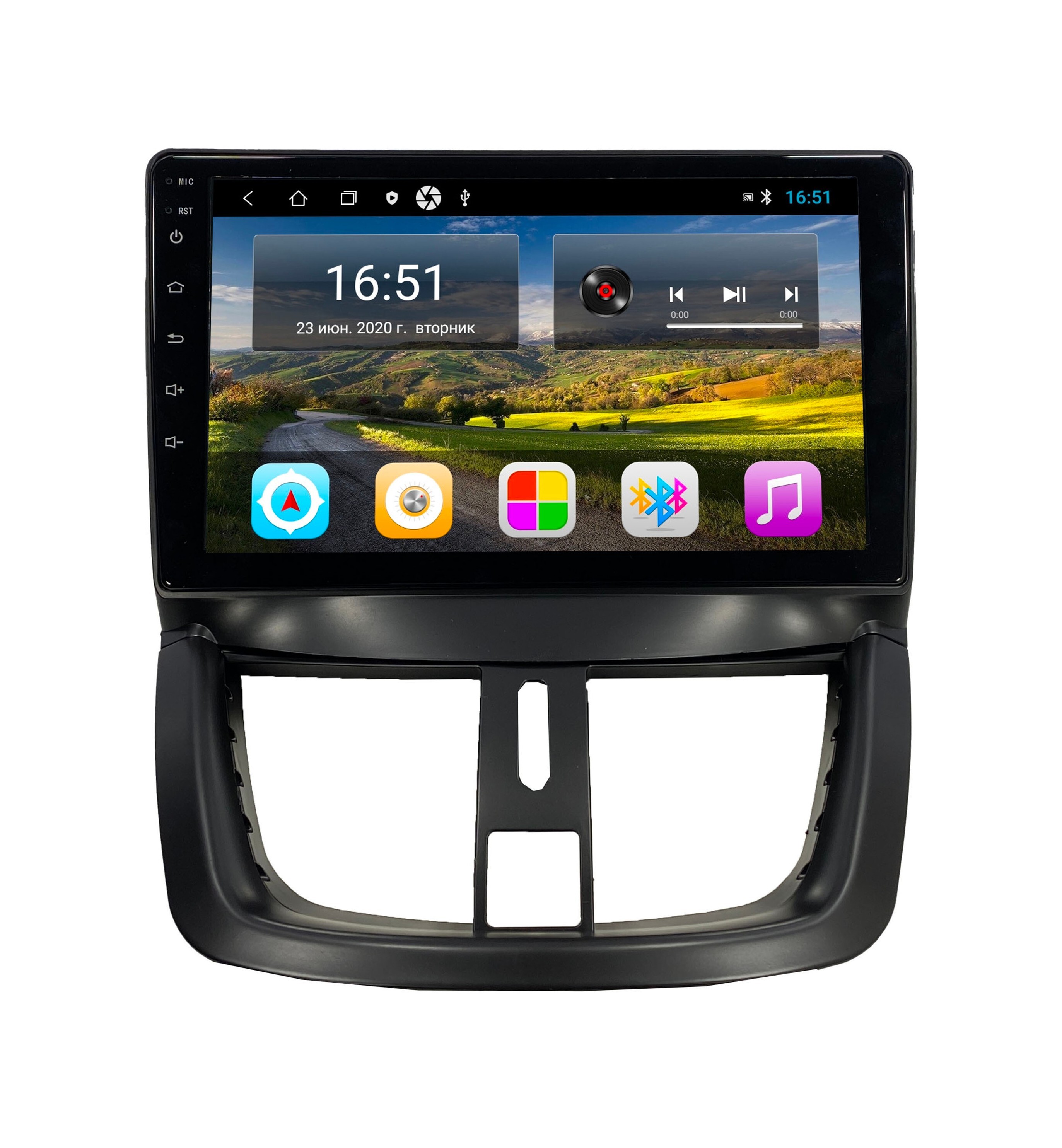 Штатная автомагнитола Zenith Peugeot 207 2006-2015 Android 12 232GB Мультируль ШГУ 2131000₽