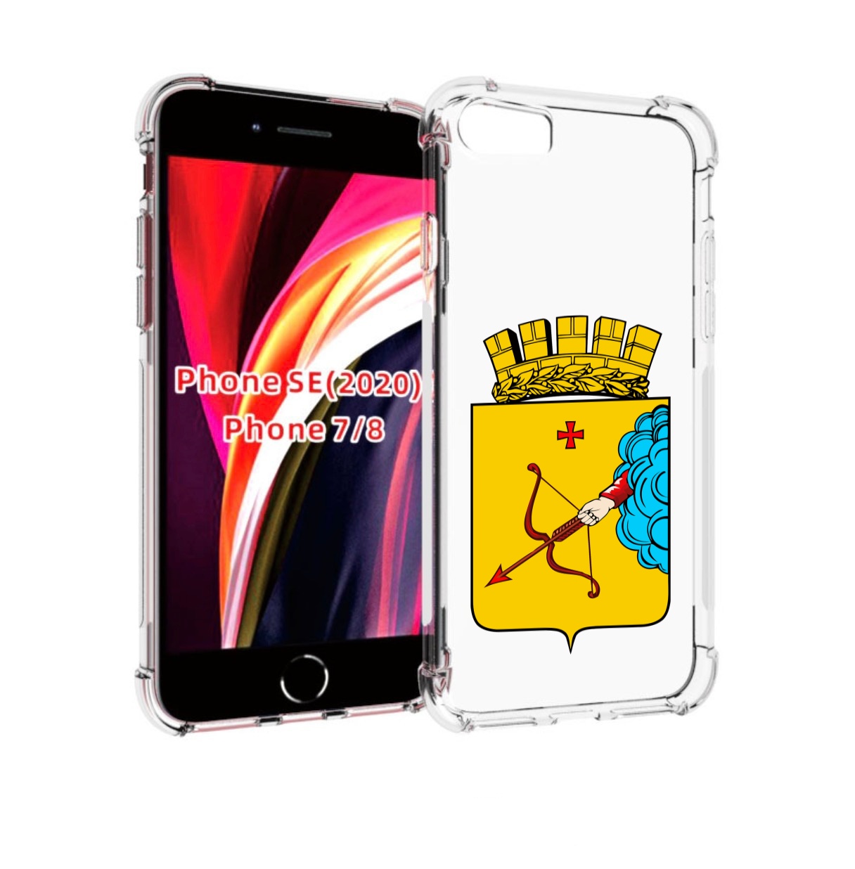 

Чехол MyPads герб-кировская-область для iPhone 7 4.7 / iPhone 8 / iPhone SE 2 (2020), Прозрачный, Tocco