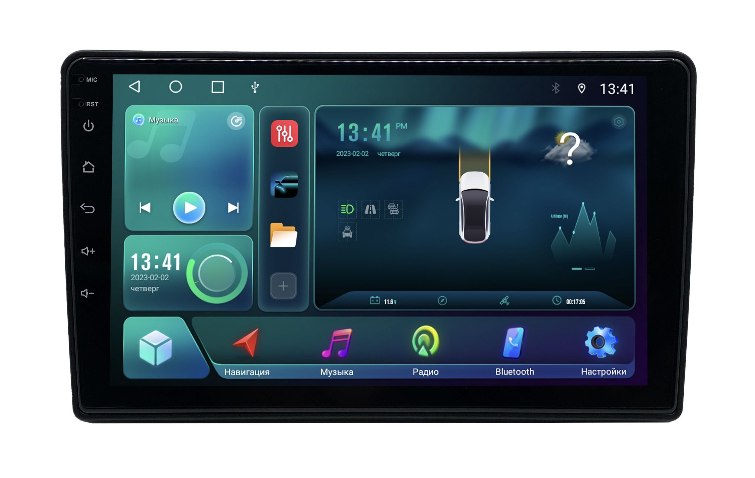 Штатная магнитола Zenith Fiat Ducato 3 2006-2022 Android 12 232 GB Мультируль ШГУ 2139500₽