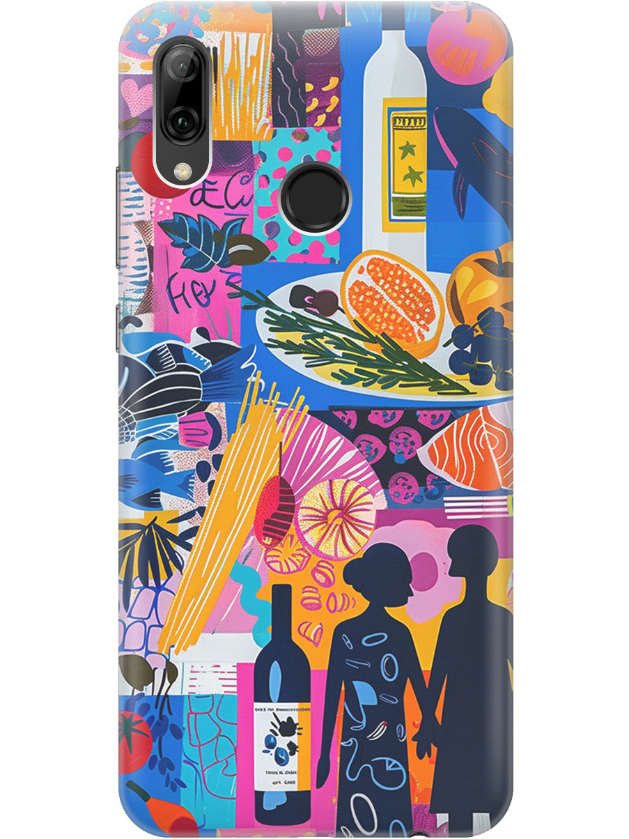 

Силиконовый чехол на Honor 10 Lite / Huawei P Smart (2019) с принтом 802244, Синий;прозрачный;розовый, 720145851