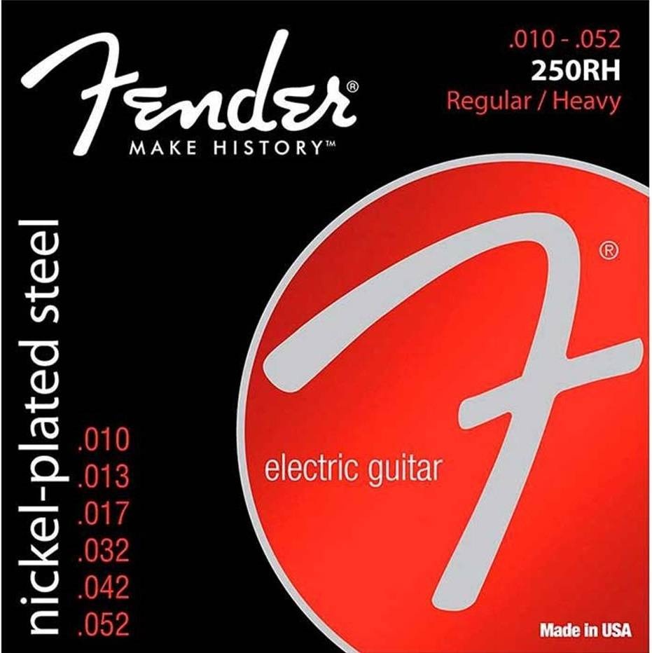 фото Струны для электрогитары fender strings new super 250rh nps ball end 10-52