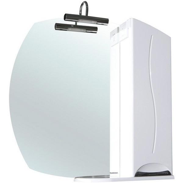 

Зеркало-шкаф Bellezza Глория 75 R, с подсветкой 4619512001014, Белый, Глория