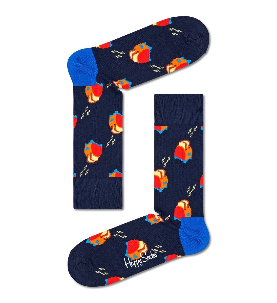 

Носки унисекс Happy Socks HAV01 синие 29, Синий, HAV01
