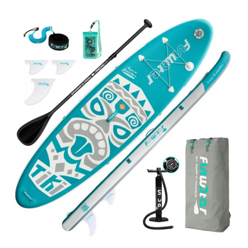 SUP-борд Tech Team Tiki 320x84x15 см blue