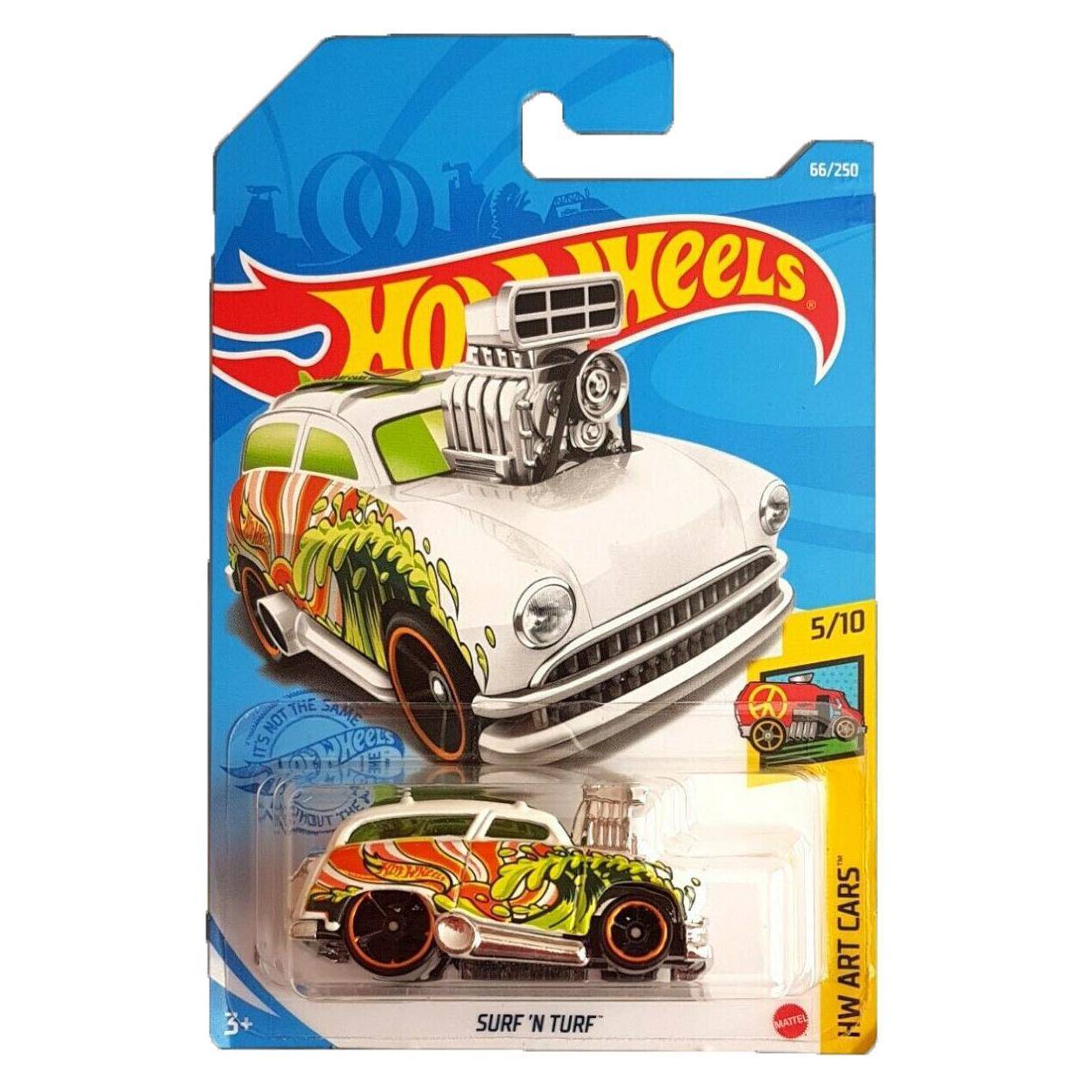 

Игрушечная машинка Hot Wheels Базовая машинка Surf 'N Turf, белая 5785/GTC56