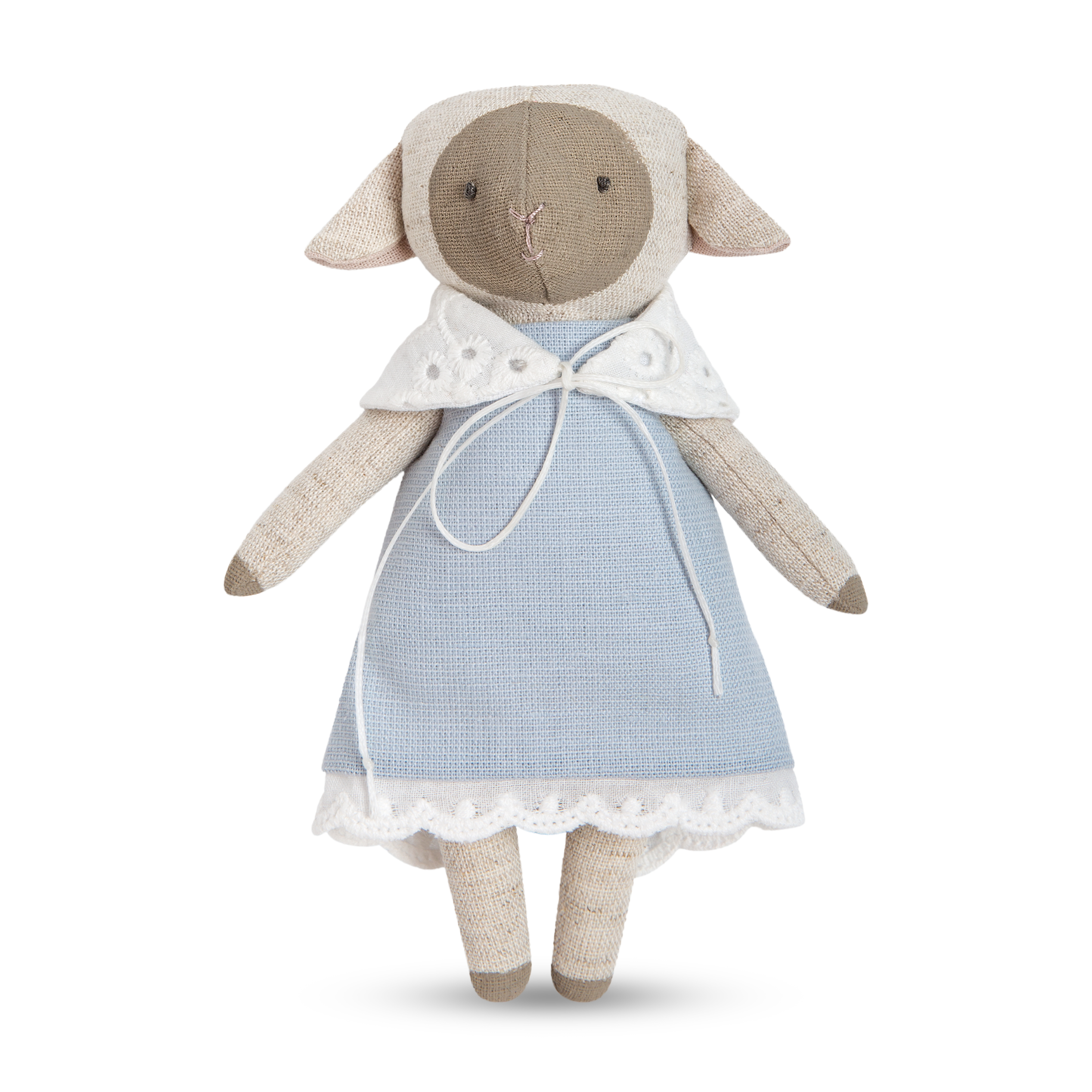 Овечка LUKNO Мама Марта в корзинке серия Iskusno храбрая овечка притчи для детей
