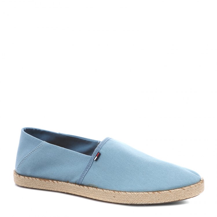 фото Мужские эспадрильи tommy jeans tommy jeans essential espadrille цв. голубой 43 eu