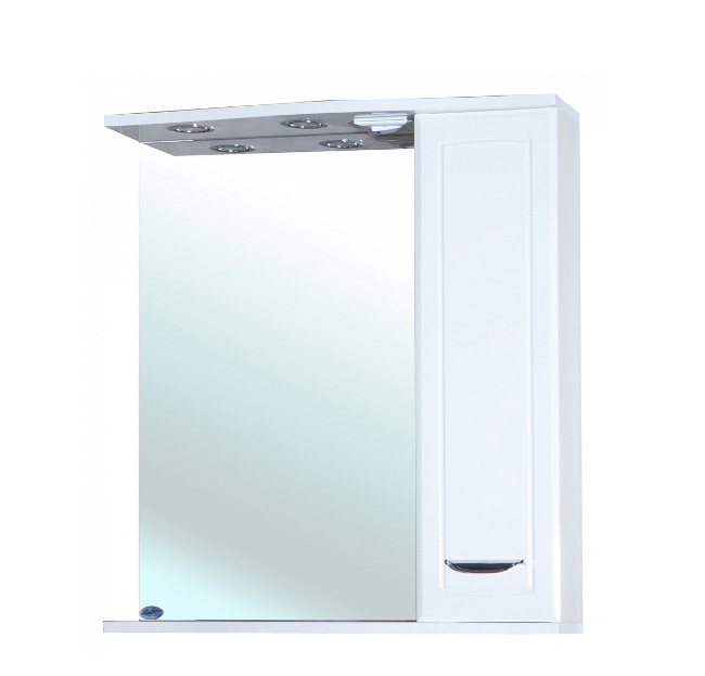 

Зеркало-шкаф Bellezza Классик 65 R 4611910001016, Белый, Классик