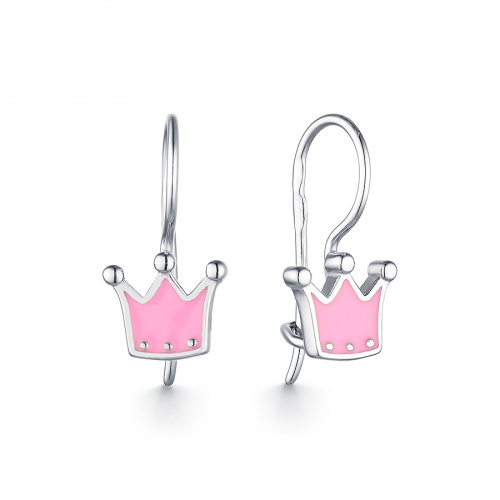 

Серьги из серебра ЯХОНТ Ювелирный 218533, эмаль, 218533