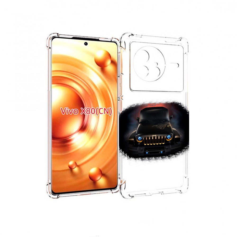 

Чехол Mypads Jeep 2 Для Vivo X80, Прозрачный, Tocco