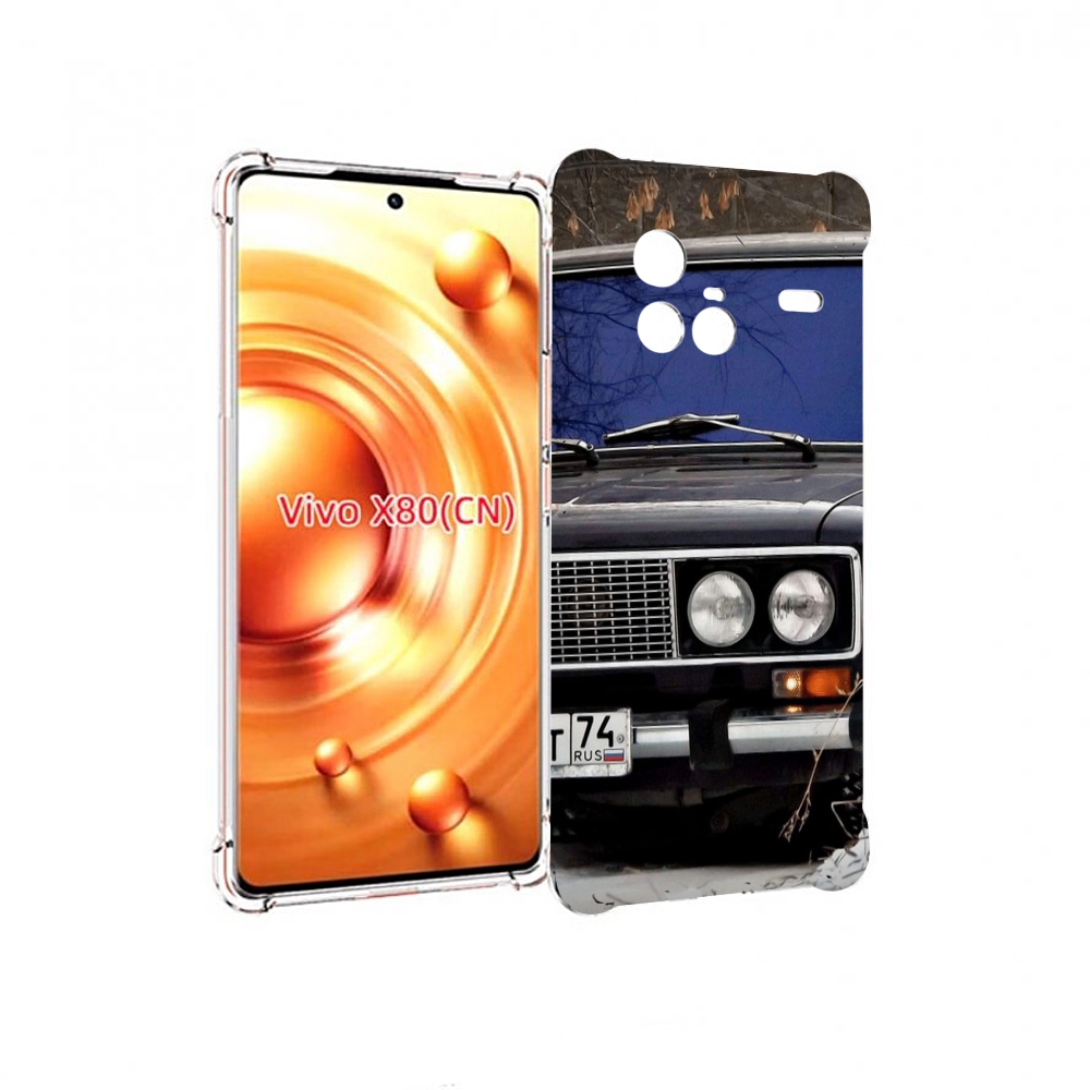 

Чехол Mypads Лада Ваз 1 Для Vivo X80, Прозрачный, Tocco