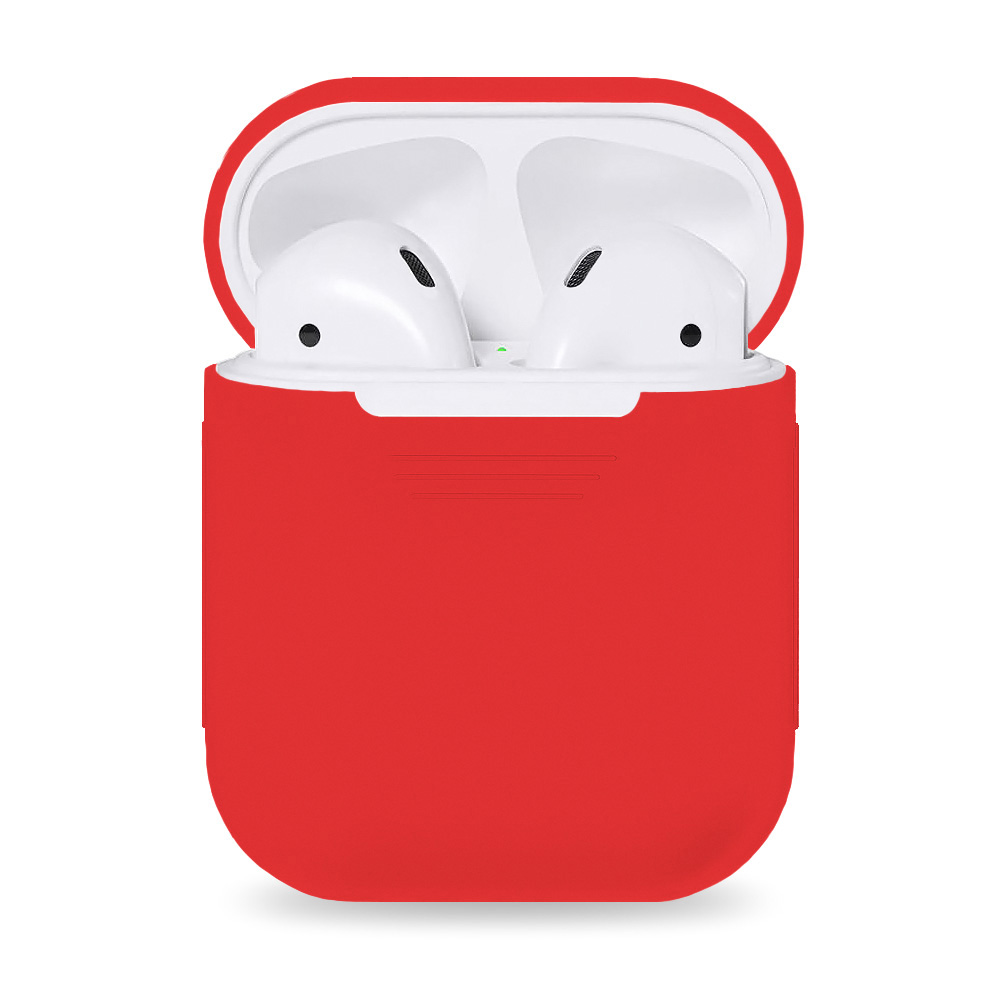 фото Чехол case-house 2583 для airpods 1/2 red