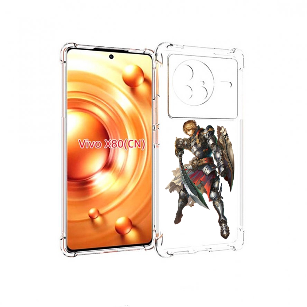 

Чехол Mypads Lineage-2 Для Vivo X80, Прозрачный, Tocco