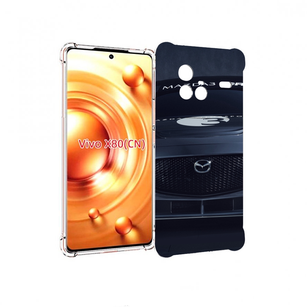 

Чехол Mypads Mazda 3 Для Vivo X80, Прозрачный, Tocco