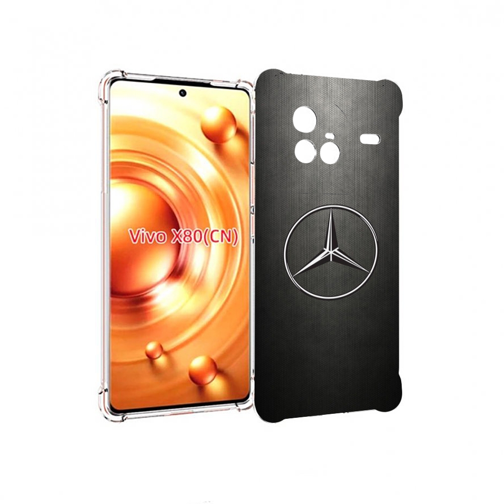 

Чехол Mypads Mercedes 3 Мужской Для Vivo X80, Прозрачный, Tocco