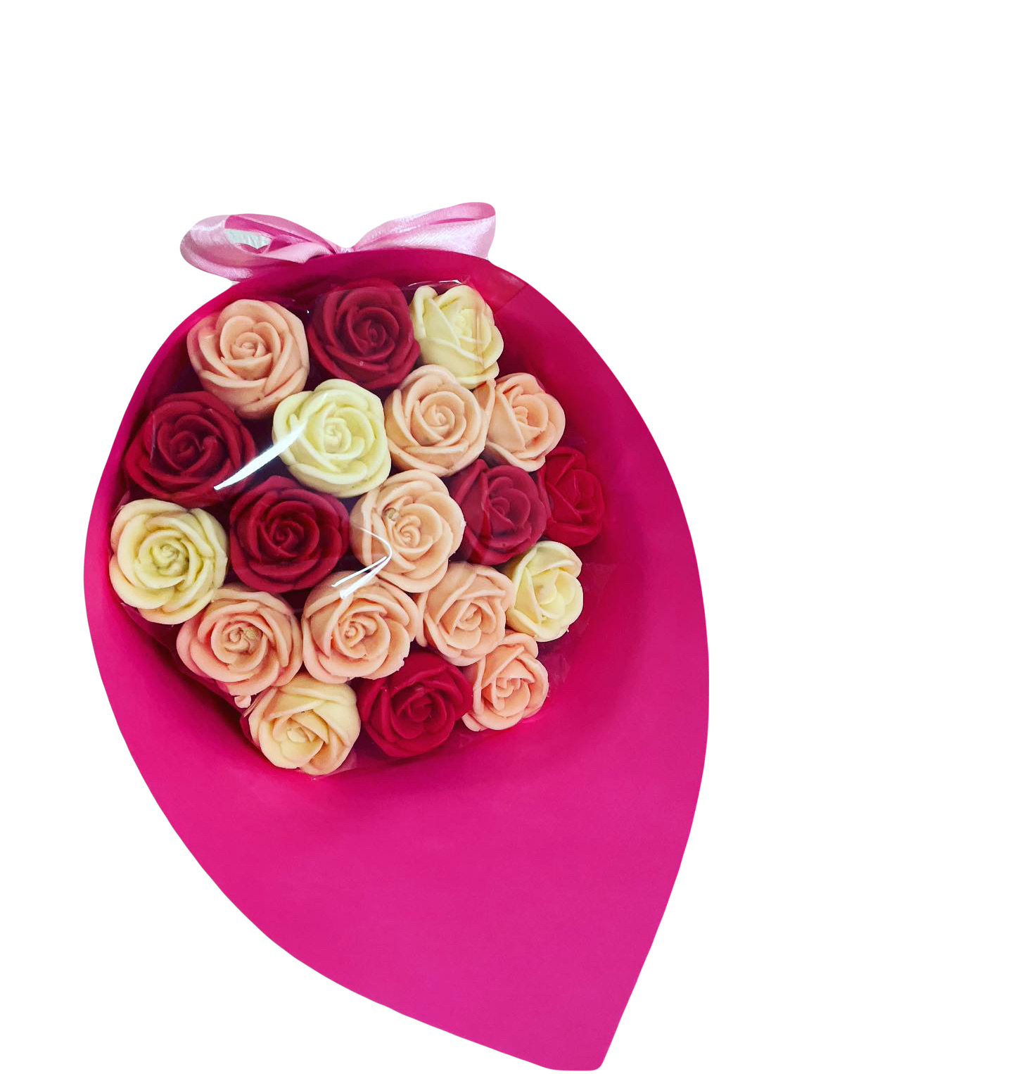 Букет из шоколадных роз ChocoLife 19 роз, 210 г