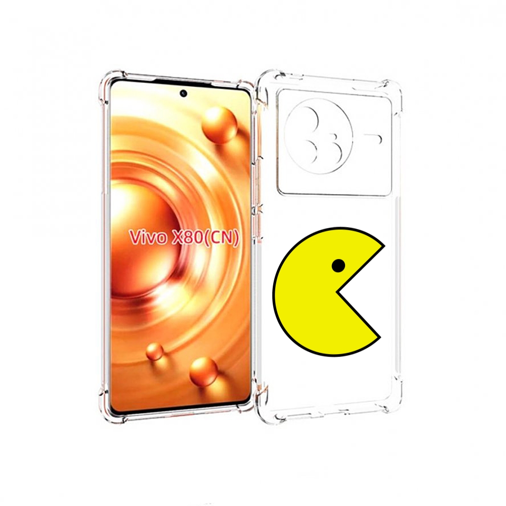 

Чехол Mypads Pacman Для Vivo X80, Прозрачный, Tocco