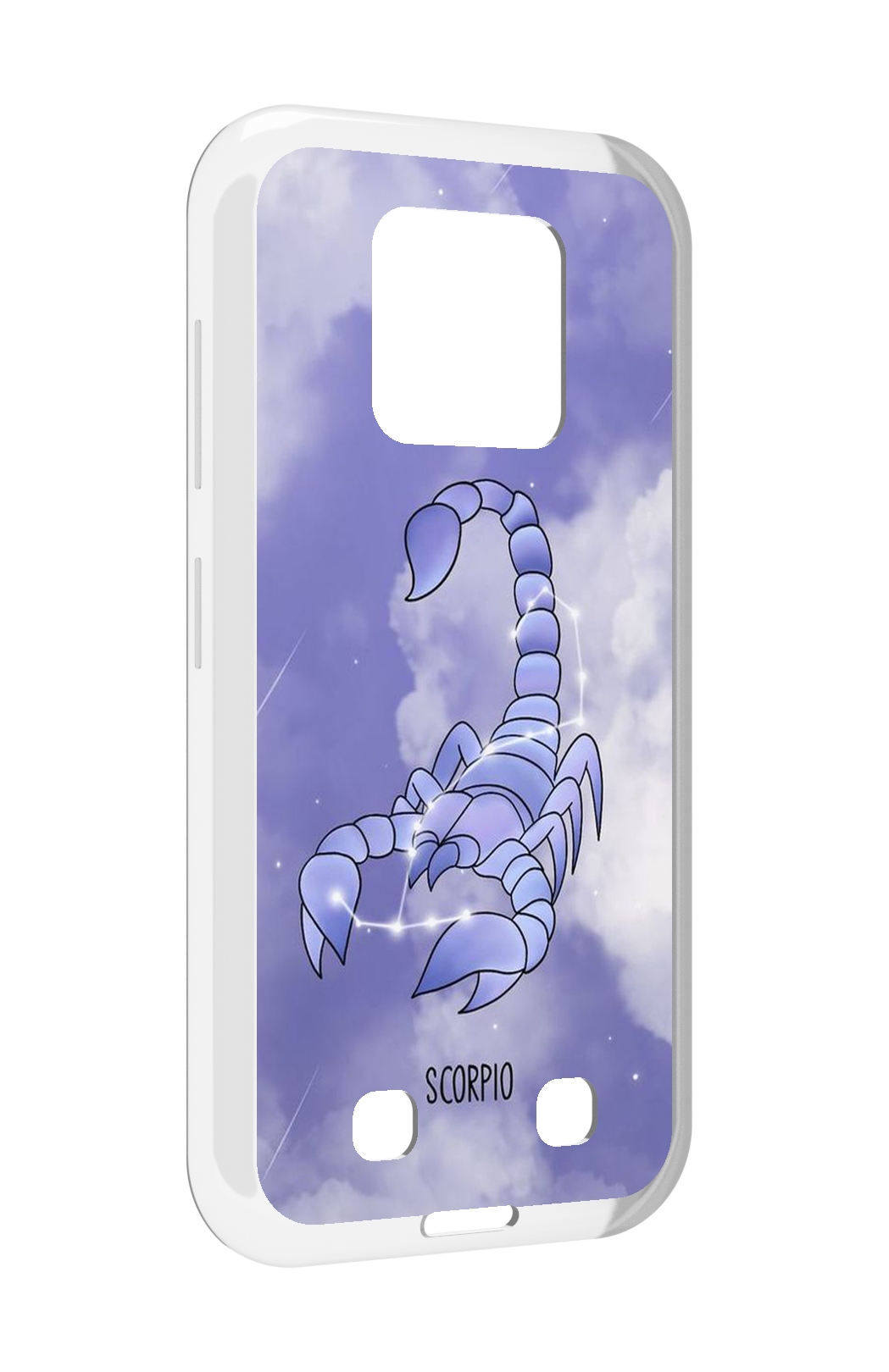 

Чехол MyPads знак зодиака скорпион 2 для Oukitel WP18, Прозрачный, Tocco