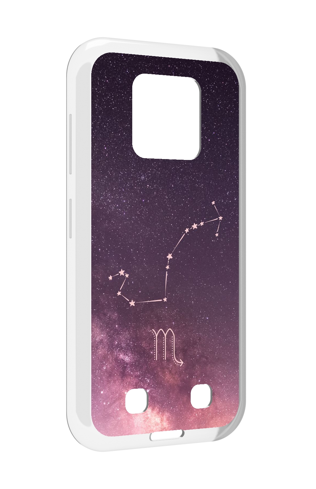 

Чехол MyPads знак зодиака скорпион 4 для Oukitel WP18, Прозрачный, Tocco