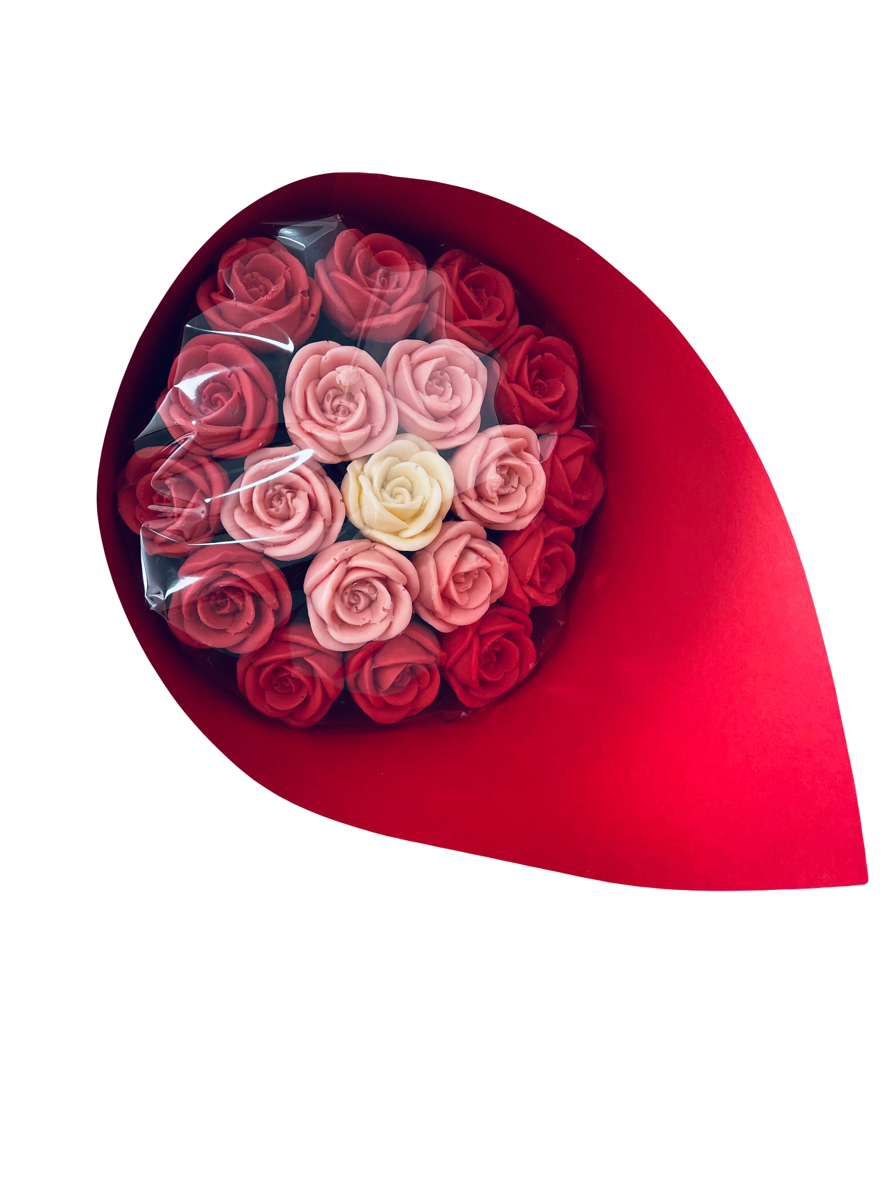 Букет из шоколадных роз ChocoLife 19 роз, 209 г