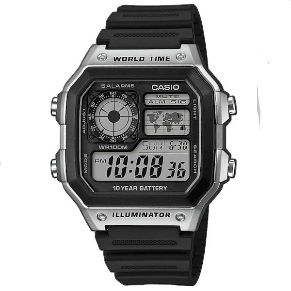 фото Спортивные наручные часы casio ae-1200wh-1cvef