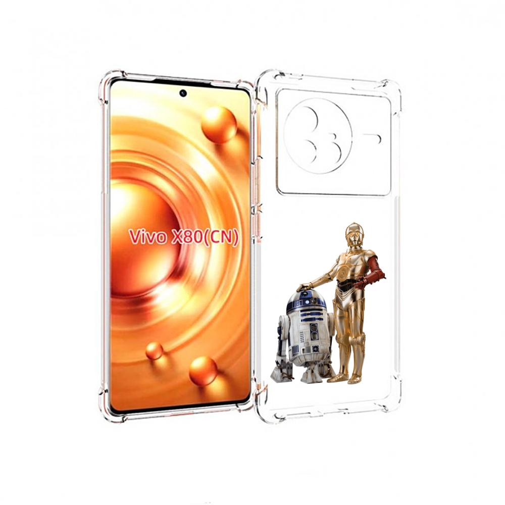 

Чехол Mypads Star Wars Для Vivo X80, Прозрачный, Tocco