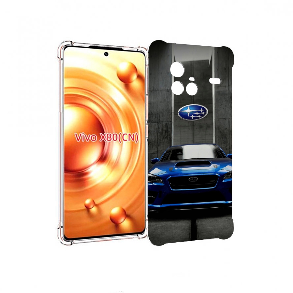 

Чехол Mypads Subaru 1 Мужской Для Vivo X80, Прозрачный, Tocco