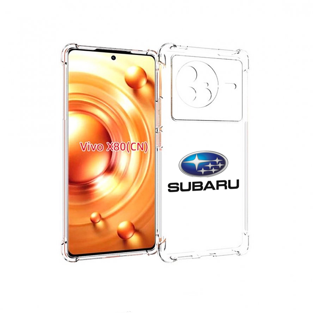 

Чехол Mypads Subaru-4 Мужской Для Vivo X80, Прозрачный, Tocco