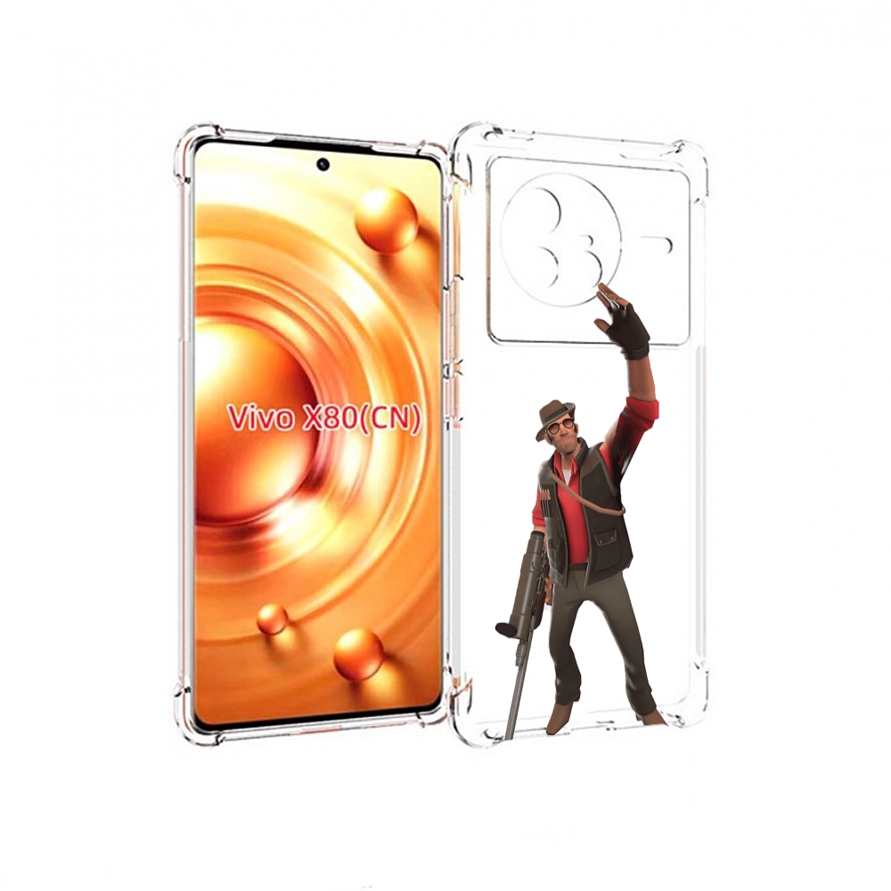 

Чехол Mypads Team-Fortress-2 Для Vivo X80, Прозрачный, Tocco