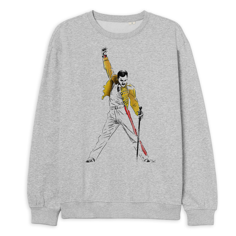 

Свитшот женский Dream Shirts 161-fredorart-swi-1 серый 48 RU, 161-fredorart-swi-1