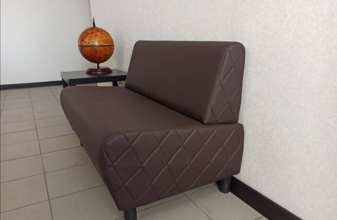 Диван Lakshmi экокожа, 110х67х73, Коричневый