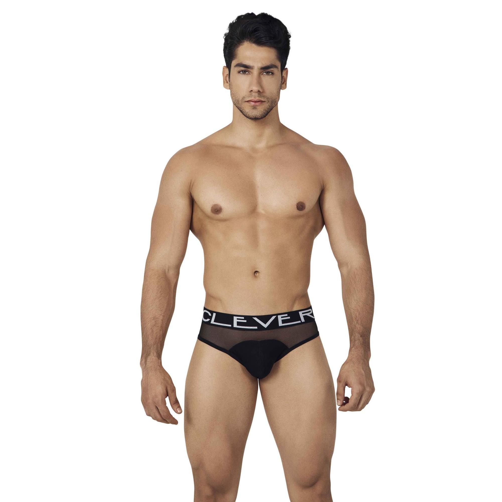

Мужские брифы черные Clever PRIVATE BRIEF 026611 M, 0266