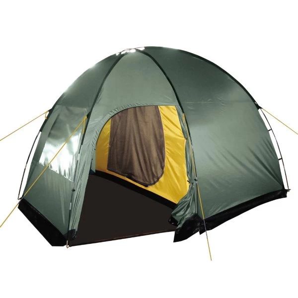 Палатка BTrace Dome, кемпинговая, 3 места, green