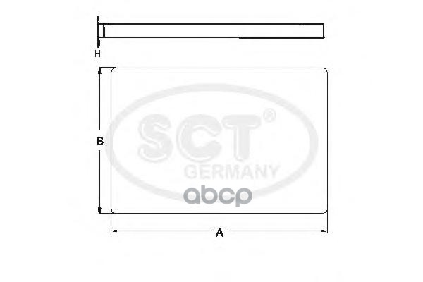 

SCT SA 1262 Салонный фильтр SA1262